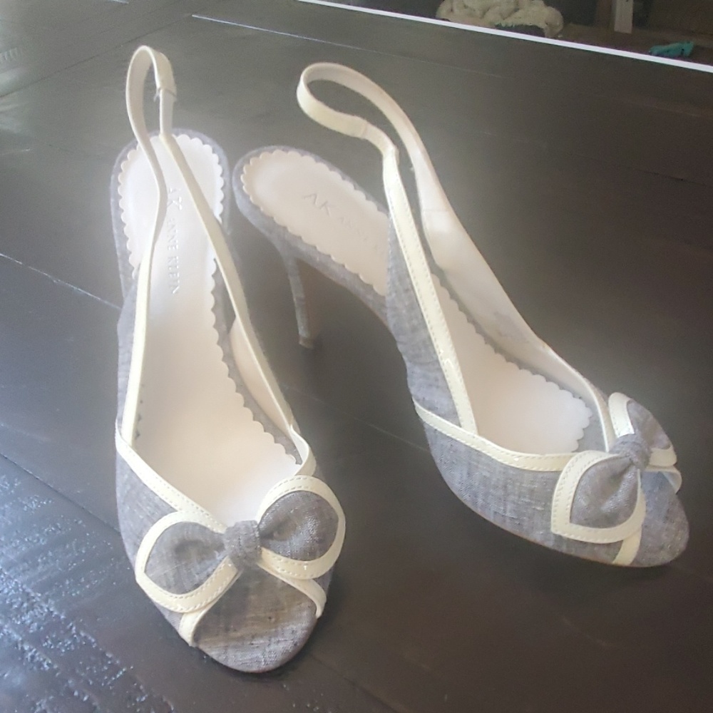 Anne Klein slingbacks